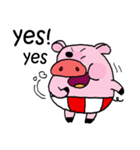 My name Pig（個別スタンプ：34）