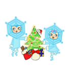 Blue snowy fairies（個別スタンプ：27）