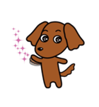 嫌な感じの犬 4（個別スタンプ：22）