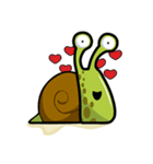 Slimy Snails（個別スタンプ：7）