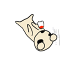 鼻血クマ（個別スタンプ：3）