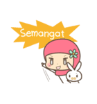 Indonesian MOMO and Bunny（個別スタンプ：20）
