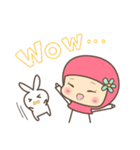 Indonesian MOMO and Bunny（個別スタンプ：31）
