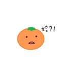 Little orange's life（個別スタンプ：33）