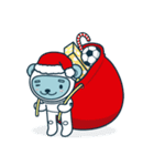 Christmas and Winter with Jokukuma（個別スタンプ：11）