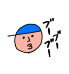 青い帽子のぼっちゃん（個別スタンプ：14）