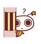 宇宙から来たぴーちゃん（個別スタンプ：4）