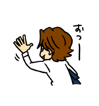 働くオガさん（個別スタンプ：4）