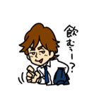 働くオガさん（個別スタンプ：35）