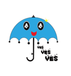 Here comes the Mr. Umbrella（個別スタンプ：1）