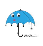 Here comes the Mr. Umbrella（個別スタンプ：8）