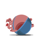 Super Spherical Rabbit（個別スタンプ：7）