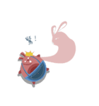 Super Spherical Rabbit（個別スタンプ：14）