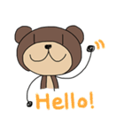 Hey Bear（個別スタンプ：21）