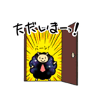 白黒ひつじさん（個別スタンプ：32）