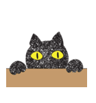 Black cat art（個別スタンプ：8）
