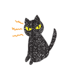 Black cat art（個別スタンプ：10）
