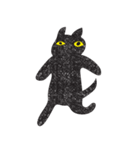 Black cat art（個別スタンプ：21）