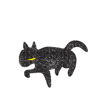 Black cat art（個別スタンプ：35）