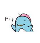 Blue Penguin and Friends（個別スタンプ：1）