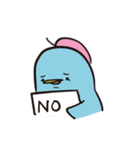 Blue Penguin and Friends（個別スタンプ：4）