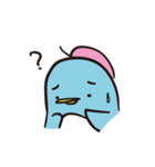 Blue Penguin and Friends（個別スタンプ：5）