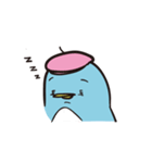 Blue Penguin and Friends（個別スタンプ：14）