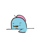 Blue Penguin and Friends（個別スタンプ：16）