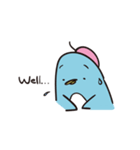 Blue Penguin and Friends（個別スタンプ：22）