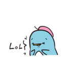 Blue Penguin and Friends（個別スタンプ：24）