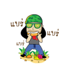 A Simple guy（個別スタンプ：28）