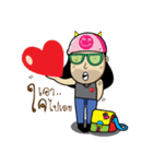 A Simple guy（個別スタンプ：34）