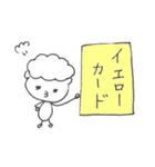 可愛いらくがきアフロくん（個別スタンプ：21）