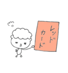 可愛いらくがきアフロくん（個別スタンプ：22）