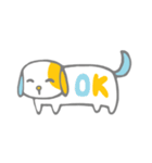 ぶちわんこ（個別スタンプ：1）