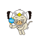 cat which would like to be a sea gull（個別スタンプ：8）