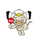 cat which would like to be a sea gull（個別スタンプ：9）