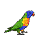 parrot like to talk（個別スタンプ：32）