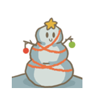Adorable snowman（個別スタンプ：20）