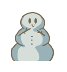 Adorable snowman（個別スタンプ：23）