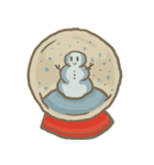 Adorable snowman（個別スタンプ：26）