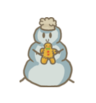 Adorable snowman（個別スタンプ：29）