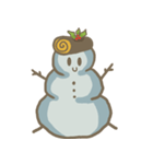 Adorable snowman（個別スタンプ：30）