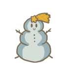Adorable snowman（個別スタンプ：31）