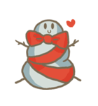 Adorable snowman（個別スタンプ：33）