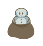 Adorable snowman（個別スタンプ：36）