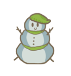 Adorable snowman（個別スタンプ：39）