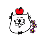 apple_cat（個別スタンプ：34）