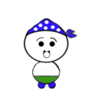バンダナブルー2（個別スタンプ：5）