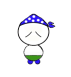 バンダナブルー2（個別スタンプ：7）